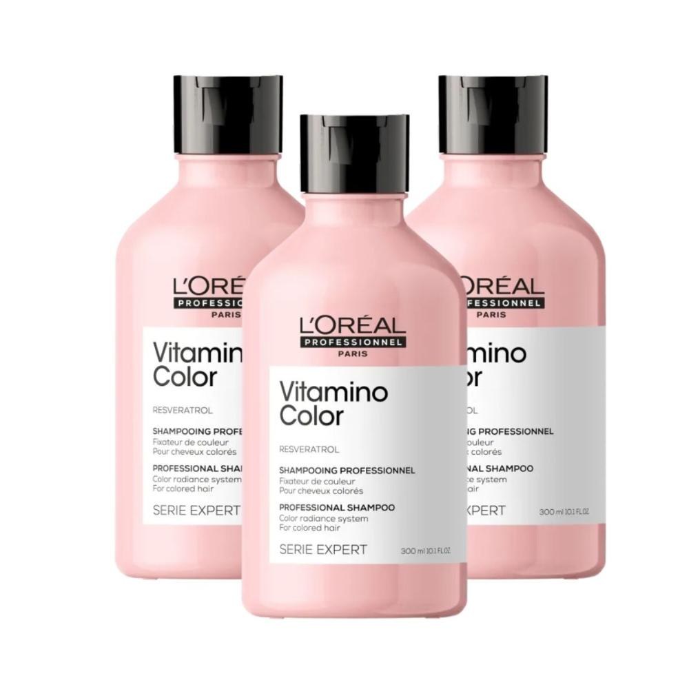 L'Oréal Professionnel Vitamino Color - Kit 3 Shampoo 300ml — L'Oréal | Farmácia Resyla