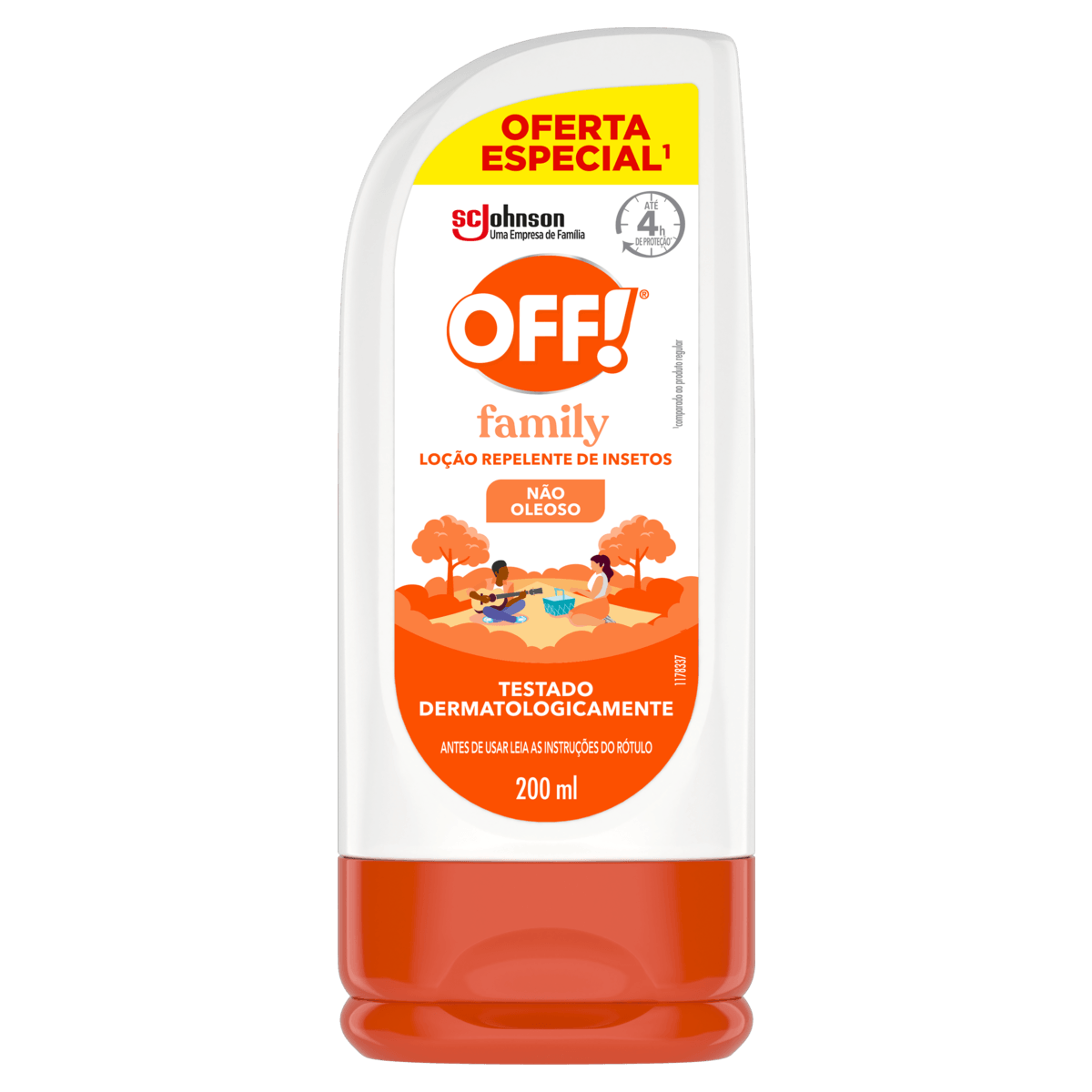 Repelente OFF! Family Aloe Vera Loção 200ml — Off | Farmácia Resyla